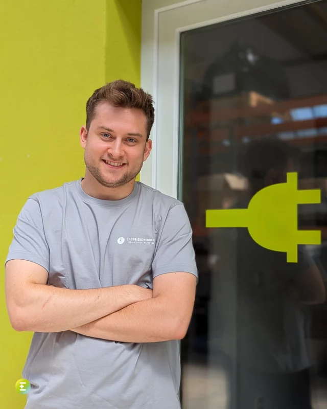 Christian aus der Residential-Abteilung stellt seine Arbeit vor.