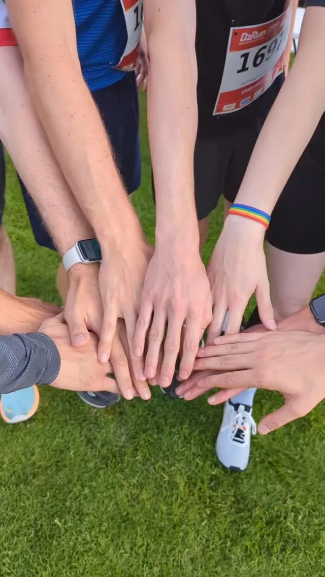 Energiewende? Läuft bei uns! Das Team beim B2Run in Köln.